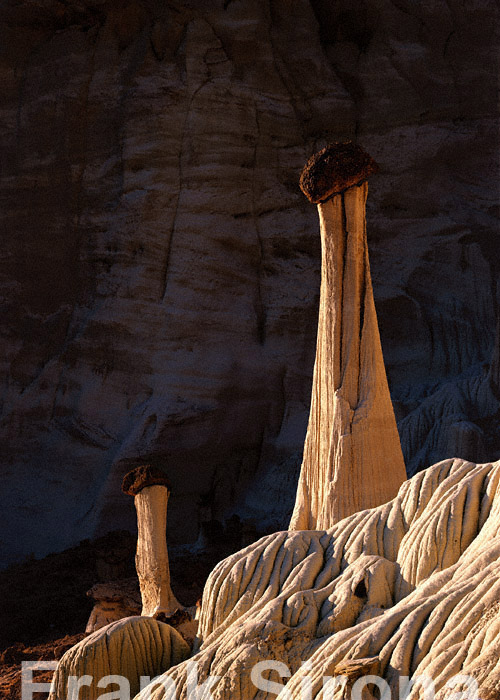 Petrified Ghosts Hoodoos Caprock © Frank Sirona